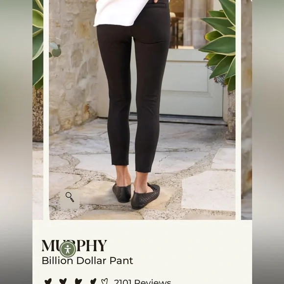 Frank and Eileen Murphy Billion Dollar Pant - Picture 2 of 8